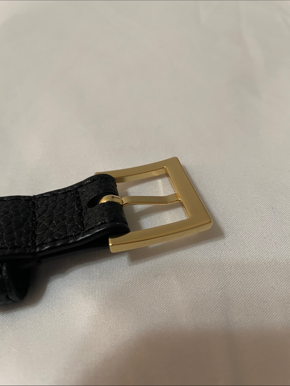 Lauren Ralph Lauren Women’s Pebbled Logo-Tipped Pebbled Leather Belt - Picture 9 of 17